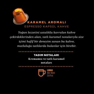 Kahve Dünyası Karamel Aromalı Kapsül Kahve