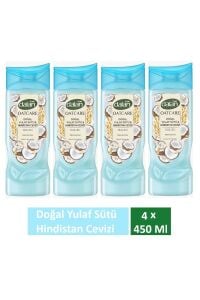 Dalan Duş Jeli Oatcare Yulaf Sütü Ve Hindistan Cevizi 450 Ml x 4 Adet