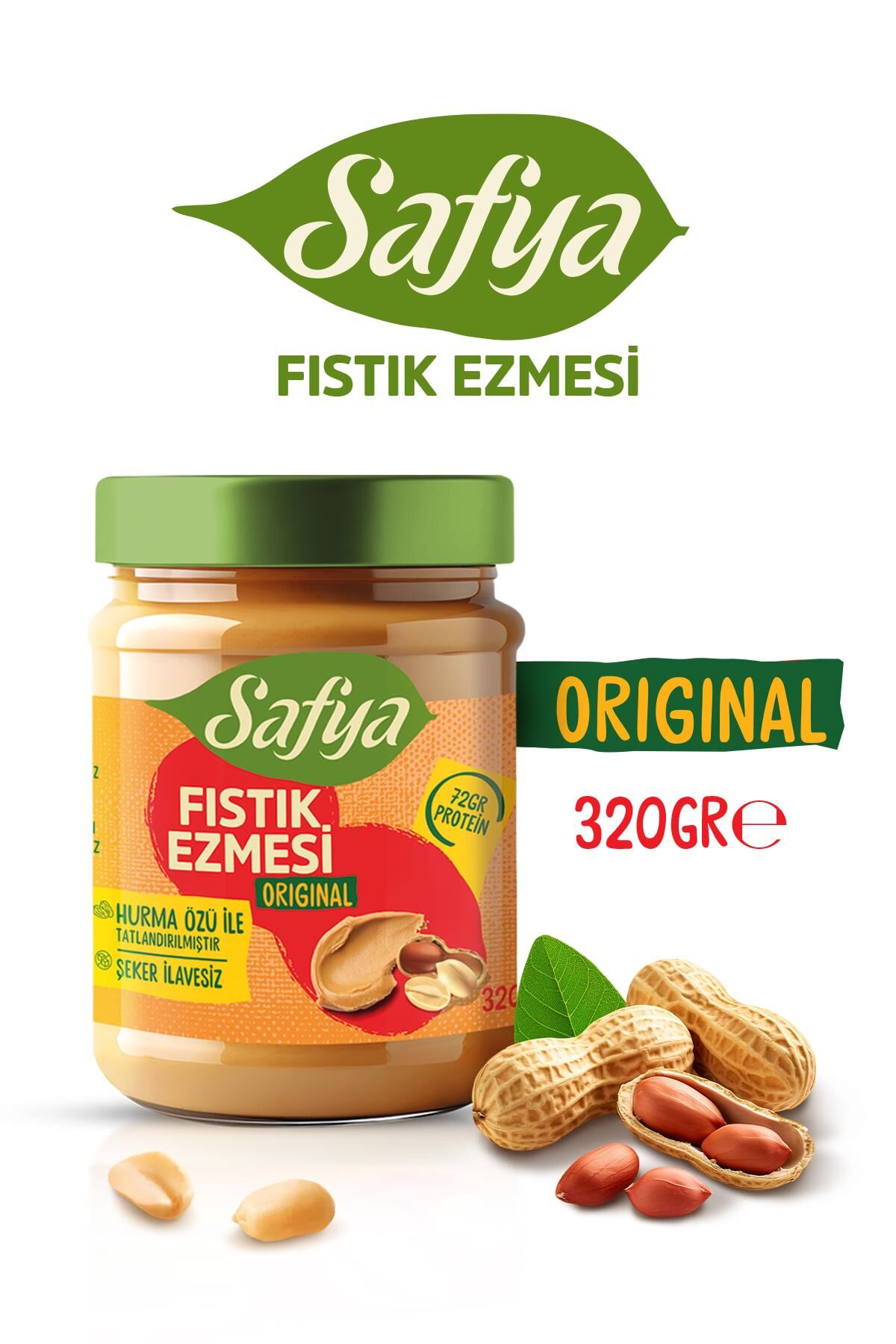 Safya Original Fıstık Ezmesi 320 gr