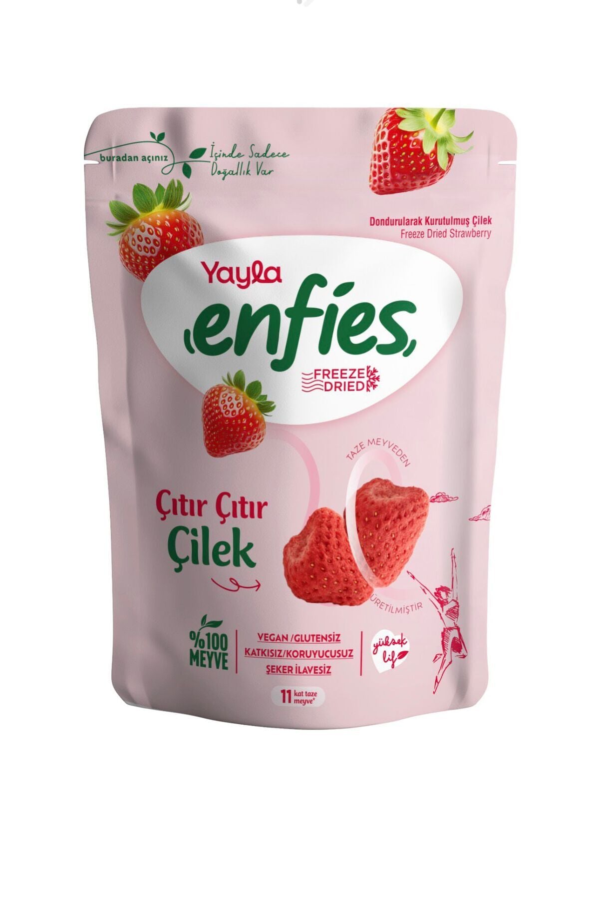 YAYLA FREEZE DRIED ÇİLEK