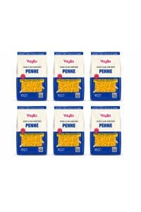 Yayla Glutensiz Mısır & Sarı Mercimek Penne Makarna 400 Gr x 6’lı Avantaj Paketi | Protein & Lif Kaynağı