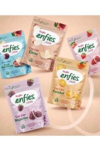 Yayla Enfies Freeze Dried Dondurularak Kurutulmuş Çıtır Meyve-Elma 15 Gr