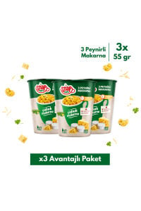 SNAPEATS BARDAKTA 3 PEYNİRLİ ÇABUK MAKARNA 65G >x3