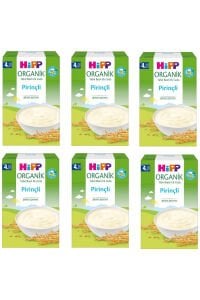 Organik Pirinçli Tahıl Bazlı 4 Ay Kaşık Maması 200 gr 6 Adet