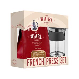 The Whirl Filtre Balanced 423°F Çekilmiş Kahve 250 gr + French Press Hediyeli