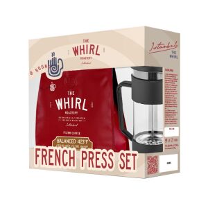 The Whirl Filtre Balanced 423°F Çekilmiş Kahve 250 gr + French Press Hediyeli