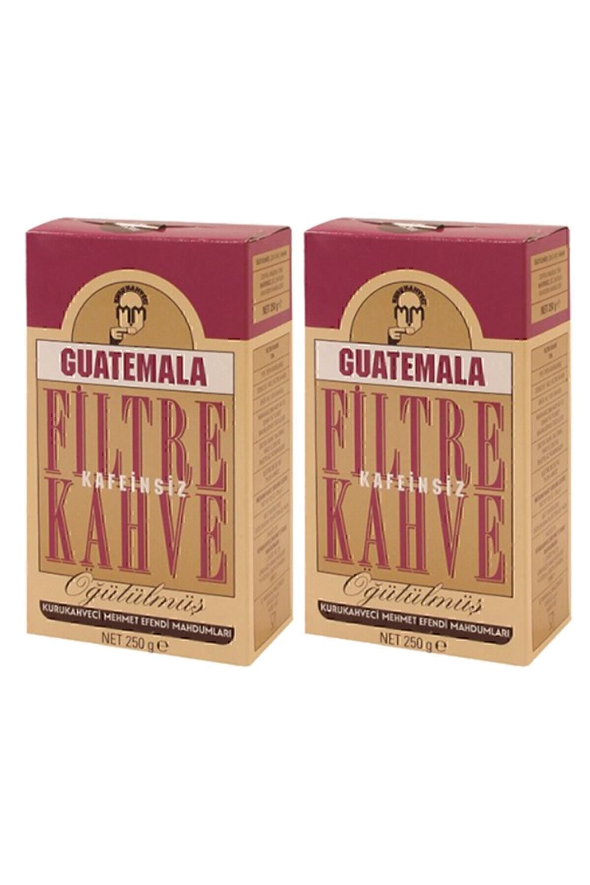 Guatemala Kafeinsiz Filtre Kahve 250 Gr 2 Adet