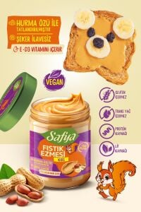 Safya Kids Fıstık Ezmesi 320 gr x 6 Adet