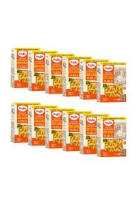 Yayla Kinoalı ve Sebzeli Kırmızı Mercimek Fusilli Bakliyat Makarnası 250 g x12