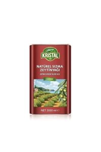 Kristal Natüral Sızma Zeytinyağı 3 Litre Teneke Kutu