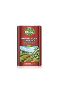 Kristal Natüral Sızma Zeytinyağı 3 Litre Teneke Kutu
