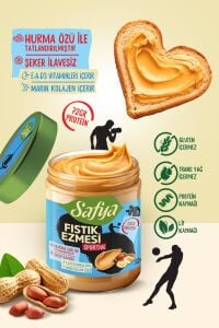 Safya Sportive Fıstık Ezmesi 320 gr x 3 Adet