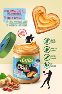Safya Sportive Fıstık Ezmesi 320 gr x 3 Adet