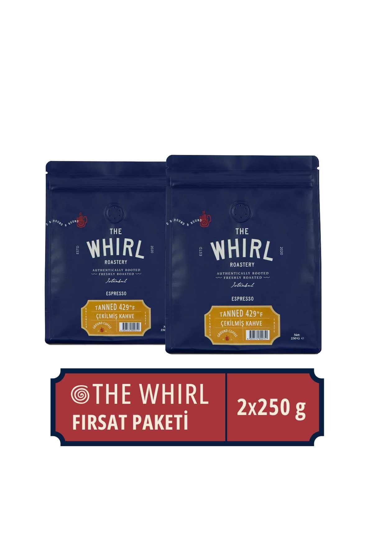 The Whirl Espresso Tanned 429°F Çekilmiş Kahve Fırsat Paketi 250 gr x 2 Adet