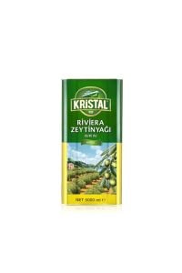Kristal Riviera Zeytinyağı 5 Litre Teneke Kutu