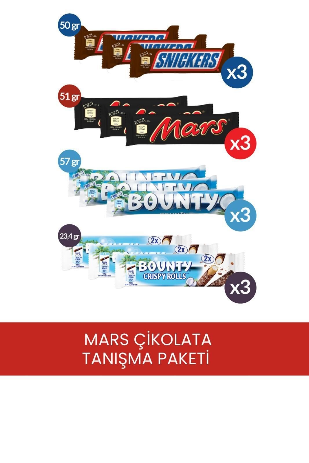 Mars Çikolata Tanışma Paketi