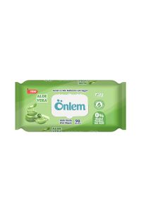 Önlem AleoVeralı Islak Mendil 90 lı x 6 Paket