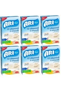Arı mama 12 Vitaminli 6 Mineralli Sütlü Pirinçli 250gr X 6'lı