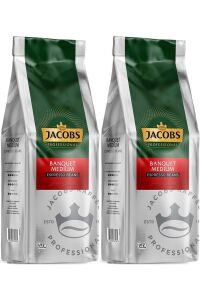 Jacobs Banquet Medium Espresso Beans Çekirdek Kahve 2 x 1 kg