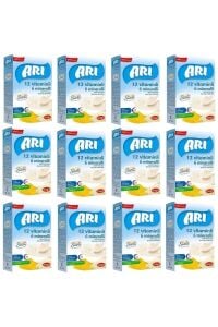 Arı Mama 12 Vitaminli 6 Mineralli Sütlü 200gr 12 adet