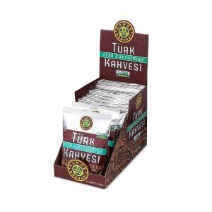 Kahve Dünyası Orta Kavrulmuş Türk Kahvesi 100 gr x 12 Adet + Kahve Dünyası Bitter ve Sütlü Kaşık Çikolata 6 gr x 12 Adet