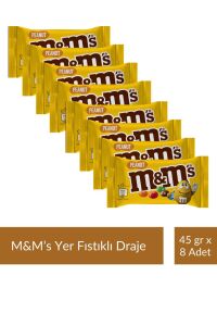 M&M's Yer Fıstıklı 45 gr x 8 Adet