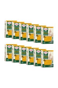 Yayla Kinoalı ve Sebzeli Yeşil Mercimek Penne Bakliyat Makarnası 250 g x12