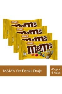 M&M's Yer Fıstıklı 45 gr x 4 Adet
