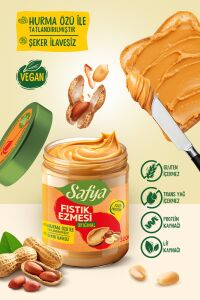 Safya Original Fıstık Ezmesi 320 gr x 6 Adet