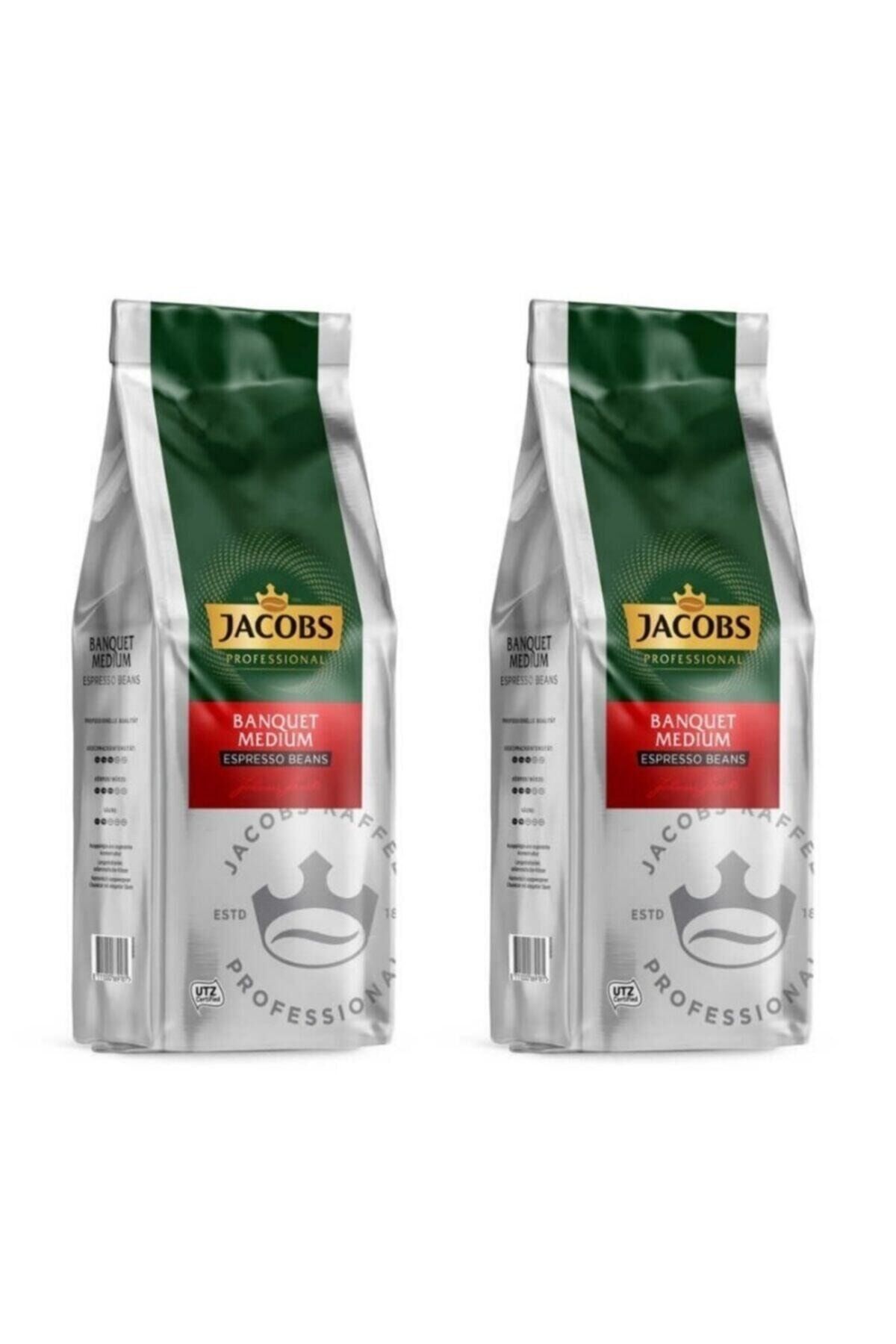 Banquet Medium Espresso Beans Çekirdek Kahve 2 X 1 kg