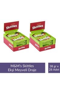 Skittles Ekşi Meyveli Draje 38 gr x 28 Adet