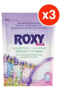 Dalan Roxy Doğal Matik Toz Sabun Lavanta 800g 3 Adet