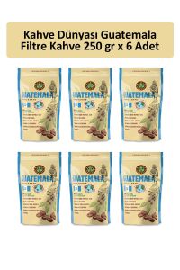 Kahve Dünyası Guatemala Filtre Kahve 250 gr x 6 Adet
