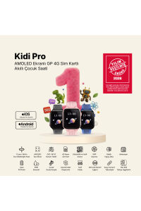 Ttec KidiPro Amoled Ekran Akıllı Çocuk Saati Pembe