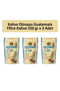 Kahve Dünyası Guatemala Filtre Kahve 250 gr x 3 Adet