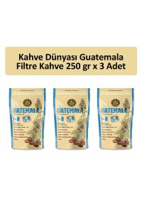 Kahve Dünyası Guatemala Filtre Kahve 250 gr x 3 Adet