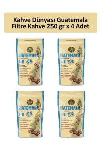 Kahve Dünyası Guatemala Filtre Kahve 250 gr x 4 Adet