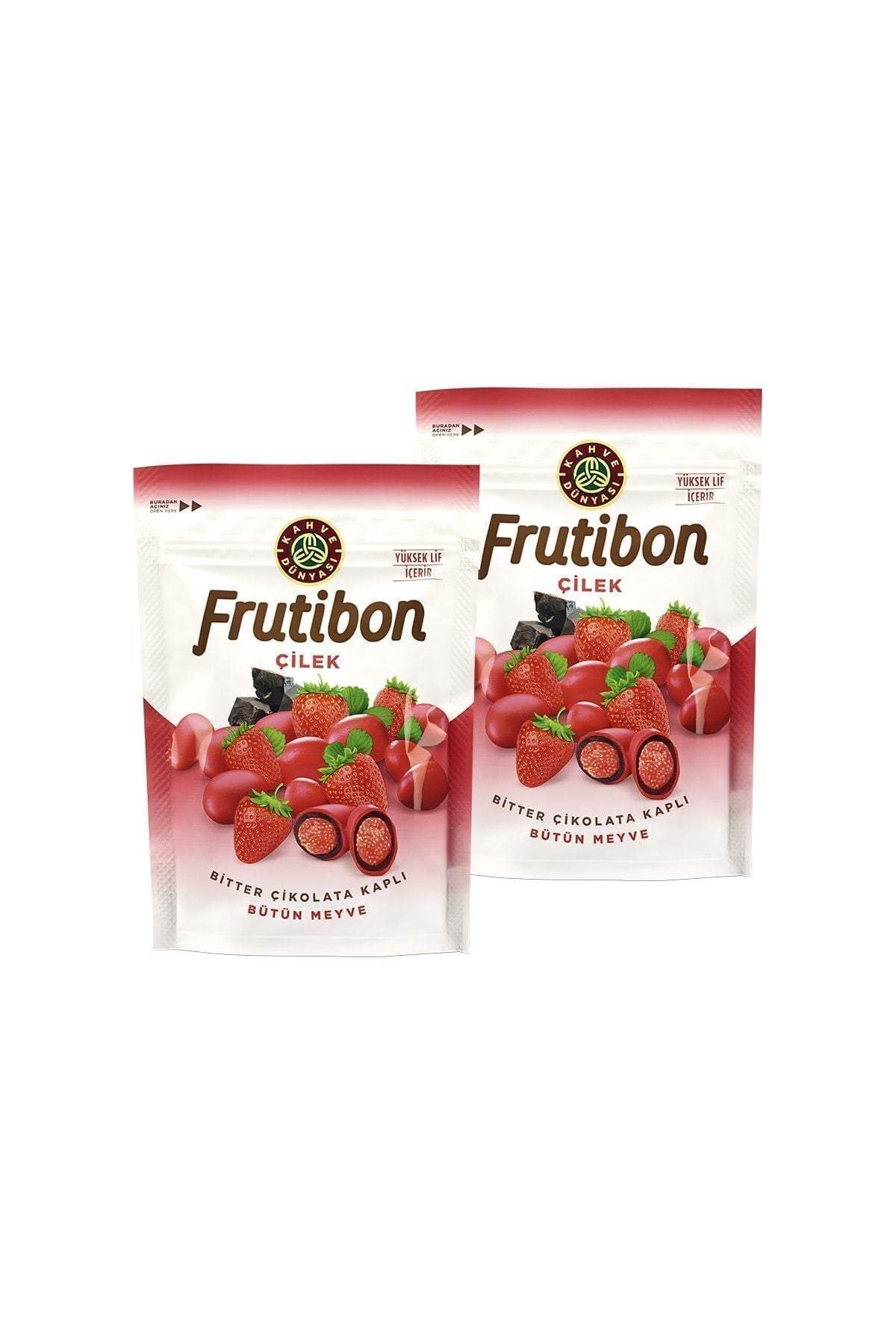 Frutibon Çilekli 2'li 100 Gr