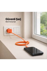 Ttec 45w Hızlı Şarj Aleti Set Neon Turuncu