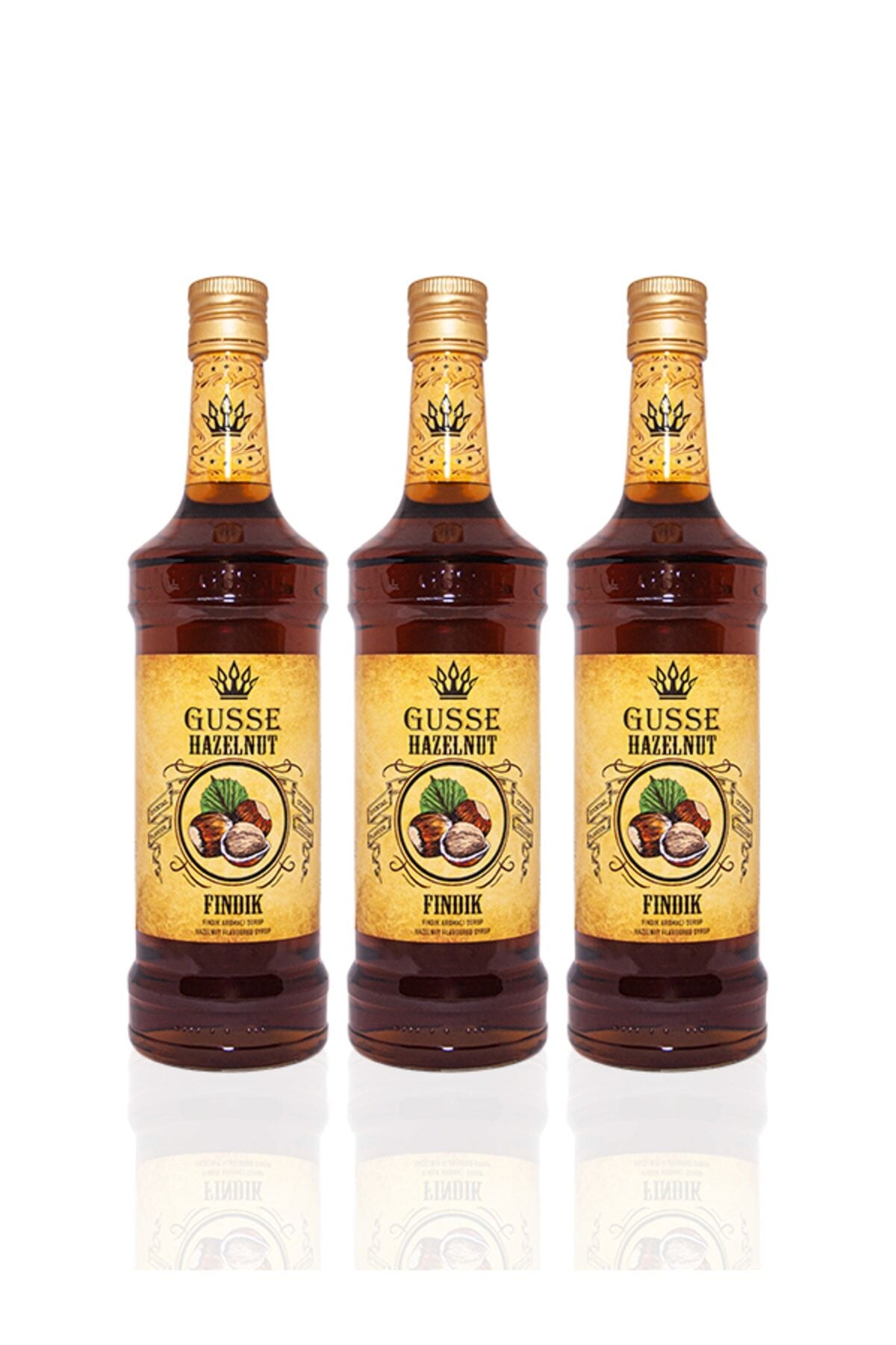 Gusse Fındık Kokteyl Şurubu 3 x 700 ml