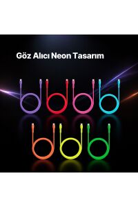 Ttec USB-C USB-C  60w Hızlı Şarj Kablo Neon Pembe