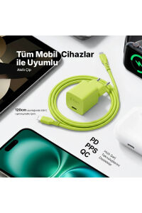 Ttec 20W Hızlı Şarj Aleti Set Neon Sarı