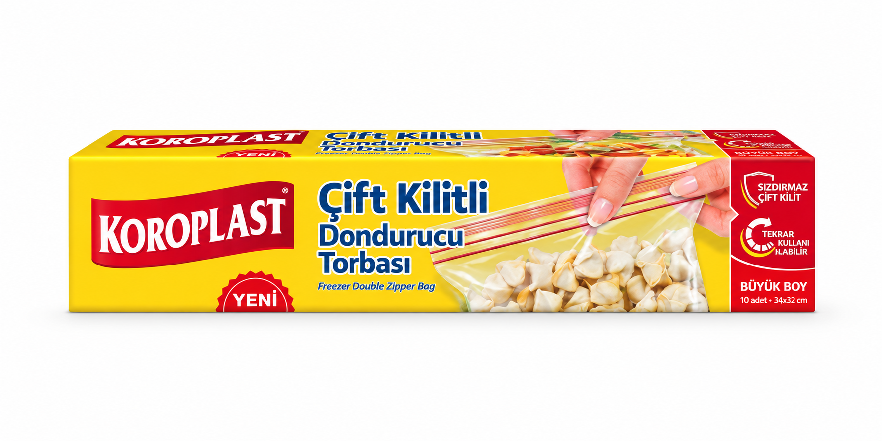 Krp.Çift Kilitli Dond.Poşeti Büyük Boy