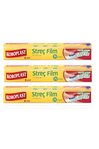 Koroplast Streç Film 75 Metre Kesme Bıçağı Hediyeli - 3'lü