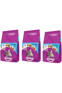 Whiskas Ton Balıklı Sebzeli Yetişkin Kuru Kedi Maması 1,4 kg x 3 Adet