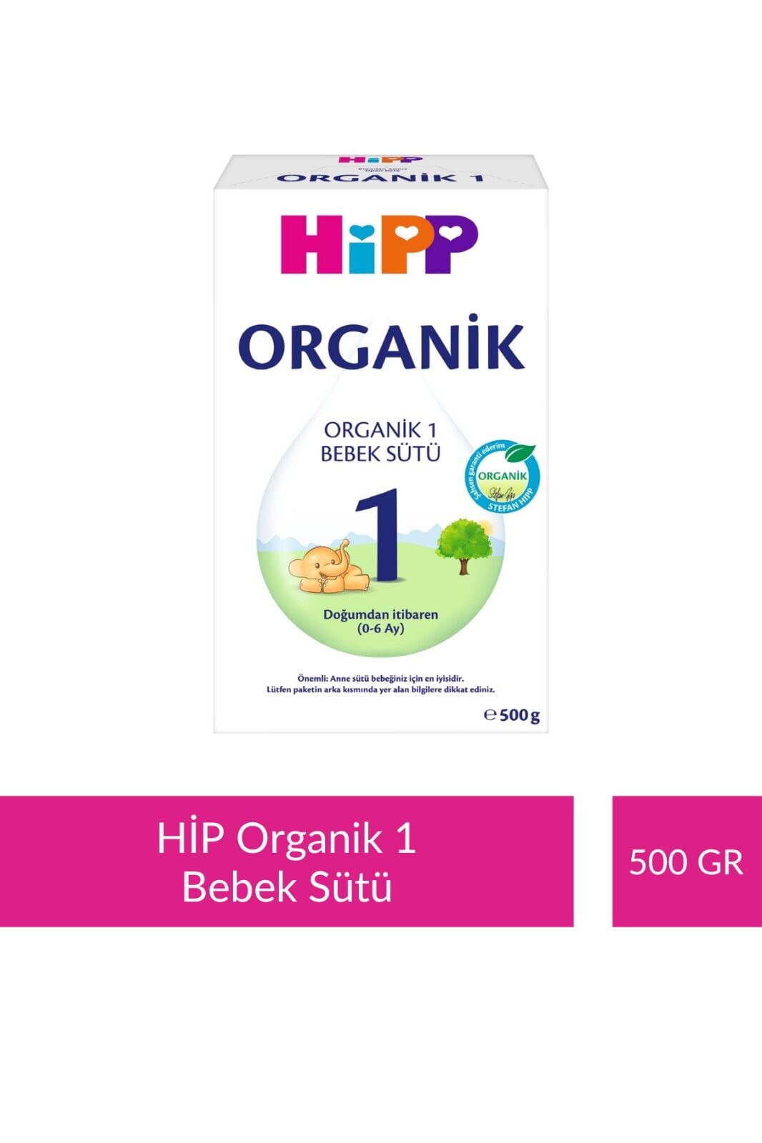 HİPP 1 Organik Bebek Sütü 500 gr