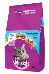 Whiskas Ton Balıklı Kuru Mama 1.4 kg x 6 Adet