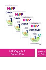HİPP 1 Organik Bebek Sütü 500 gr x 4 Adet