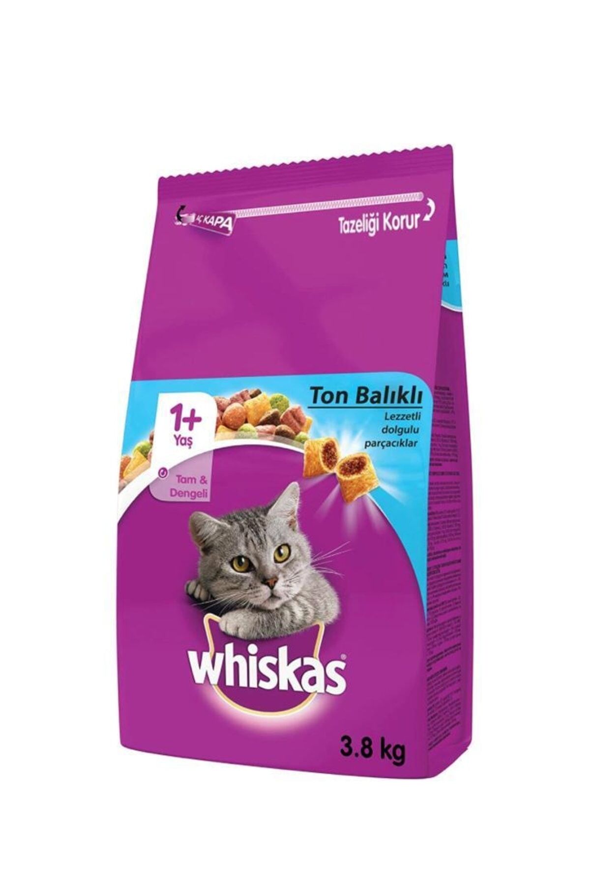 Whiskas Ton Balıklı Kuru Mama 3.8 Kg