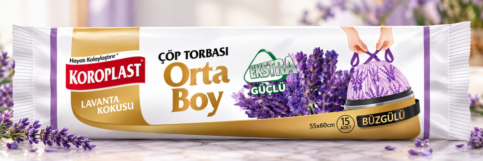 Krp.Ekstra Güçlü Koku Haps.Lavanta Büzgülü Orta